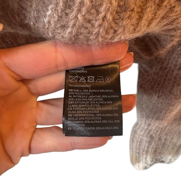 H&M Wool & Alpacaa Blend Sweater S - Picture 7 of 9